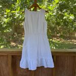 Marc by Marc Jacobs Women's White Sleeveless Ruffle Hem Mini Dress Size 8 Photo 1