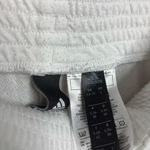 Adidas white and gray high waist elastic band running shorts women's size small Photo 4