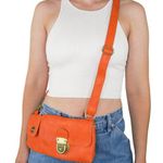 Vintage 90s Mark. Orange Crossbody Purse Photo 0