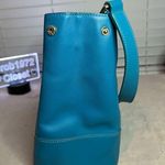 Tory Burch Robinson Double Zip Tote Bag Electric Eel Blue Women's Handbag Photo 5