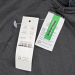 J.Crew Black Ruched ruffle V Neck one-piece swimsuit 8 NWT BP222 Photo 4