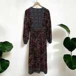 Knox Rose  Boho Night Sky Maxi Dress in Multicolor Paisley Photo 3