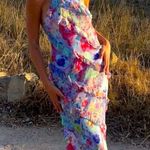 ZARA Floral Maxi Dress Photo 0