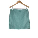 Tommy Bahama  Women's Green Striped Pockets Casual Cargo‎ Skort Size 6 Photo 1