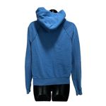 PINK - Victoria's Secret VS PINK Blue/Black/Sequins Hoodie Sweatshirt Size S Long Sleeve Logo Graphic‎ Photo 2