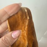 For Love & Lemons  Colette Velvet Gold Ruffle Mini Skirt M Photo 6