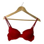 XOXO  Intimates 2 Bras Red Black Push Up‎ Underwire Glitter Straps 36B NEW Photo 10