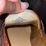 Nine West Womens Only You Crocodile Gold Chain Loafer Tan Size 6.5M Photo 6