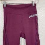 Gymshark  Geomesh Leggings Magenta Dark Ruby Pocket High Rise Purple S Photo 6