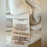 Free People  give him the cold shoulder gold beaded ivory long sleeve top XS 2127 Photo 10