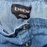 Bebe ✨ Off Shoulder Front Button Denim Dress✨ Photo 6