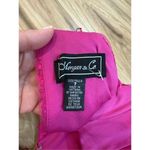 Morgan & Co New Chloé Sequined Gown Dress stretch Sz 7 fit sz medium Pink Photo 6