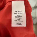 Coldwater Creek  Orange Dress Petite Size 8 Photo 9