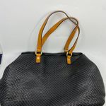 Antonio Melani  Black Leather Shoulder Bag Photo 1