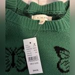 LA Hearts Green butterfly L.A. hearts sweater NWT Photo 1