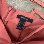 Forever 21 Coral Salmon pink peplum mini dress Photo 5