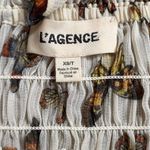 L'Agence Like New L’AGENCE Bexley Top Butterfly Print Off Shoulder Smocked XS Retail $260 Photo 7