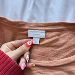 J Jill Pure Jill Blouse Womens Size XL Orange 3/4 Sleeve Sweater 100% Cotton Photo 1