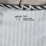 Aerie  Bikini Bottoms Striped Ruffle Gingham Trim Womens Size L Photo 5