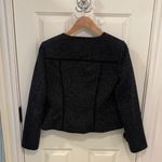 Tahari  Black Textured Shoulder Pads  Blazer size 10 Photo 3
