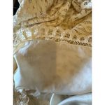 Sea New York Dress Women Size 4 Ivory Short Sleeve Battenburgh‎ Lace Shift Mini Photo 8