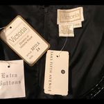 Embellished beaded formal blouse size 24 velvet Photo 7