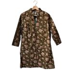 TUCKERNUCK Brown Hazel Bouquet Corduroy Clifton Dress NEW Size M Photo 5