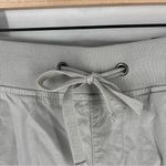 Torrid Crop Pull-On Skinny Stretch Poplin Mid-Rise Pant Gray Harbor Mist Size 1X Photo 2