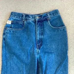 Lawman vintage raw hem high rise jeans Blue Size 26 Photo 2