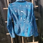 United Colors Of Benetton 90s VTG Benetton Retro Button Up Top, S Photo 6