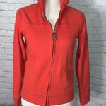 Esprit  Orange Fleece Zip Up - XS Photo 0
