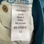 Jessica London  Teal Straight Leg Jeans Photo 3