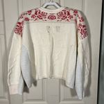 Anthropologie NWOT Pilcro Crew Neck Patch Sweater Photo 5
