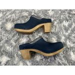 Dansko  Sammy Platform Clog in Navy Nubuck EU 37 STORE MODEL Photo 6