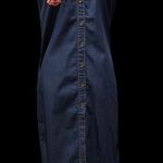 Sleeveless denim blue button up tunic Size S Photo 1