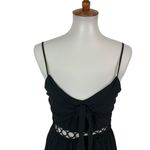 Perfectly Priscilla Maxi Dress Small‎ Black Hi Low NWT Formal Evening Photo 1