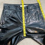 Good American  Good Classic Faux Leather Pants‎ Black 2 / 26 Photo 8