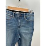 Lands' End Medium Wash Stretch Waistband Cotton Blend Skinny Denim Jeans Women 6 Photo 4