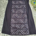Vince Camuto  Black Laser Cut Dress Photo 1