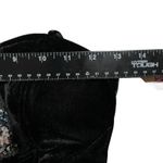 Emerald Sundae Strapless Sequin Rosette Mesh Black Mini Velvet Dress Size S NWT Photo 5