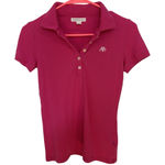 Aeropostale  Pink Short Sleeve Polo Shirt Size Small Preppy Y2K Style Photo 0