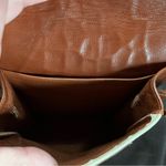 Brown and Cream Leather Men’s Bag Photo 5