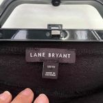 Lane Bryant  Rhinestone Womens Top Sz 18/20 Glam Party Workwear Witchy Mockneck Photo 8