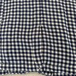 Cynthia Rowley * blue plaid linen long blazer size large Large Photo 10