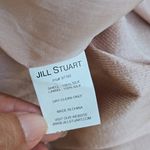 Jill Stuart Tan Midi Pencil Skirt 100% Silk Size 2 Photo 3