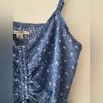 American Eagle NEW!!  Blue Floral AE Cinch-Front Cami Photo 3