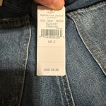 American Eagle  Outfitters | Ripped Dark Blue 90s boyfriend Jean shorts size 2 Photo 2