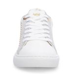 Steve Madden Bianka White Suede Leather Sneakers Photo 2