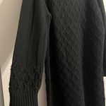 Abound New Turtleneck Sweater Dress Black Size X Large Photo 3