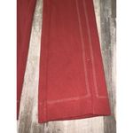 Anthropologie NEW  Essential Trouser Pant Red White Photo 2